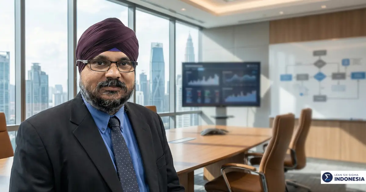 Dr. Satnam Singh, pendiri MBizM Group dan Master Black Belt Lean Six Sigma dengan keahlian regional ASEAN