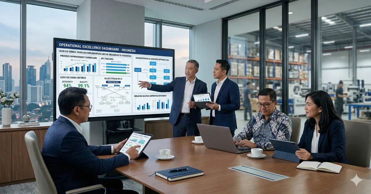 Panduan implementasi Lean Six Sigma untuk organisasi di Indonesia