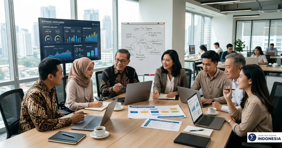 Tim konsultan Lean Six Sigma profesional untuk pasar Indonesia dan regional ASEAN