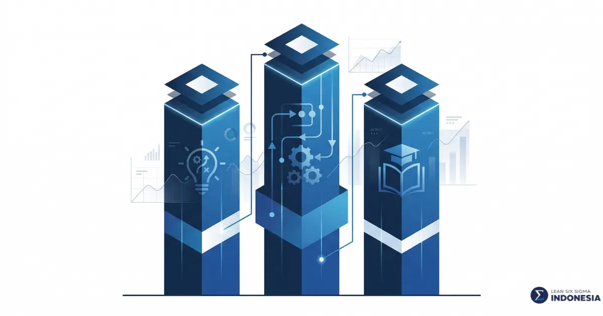 Tiga pilar layanan Lean Six Sigma: konsultasi, implementasi, dan pelatihan untuk transformasi bisnis Indonesia