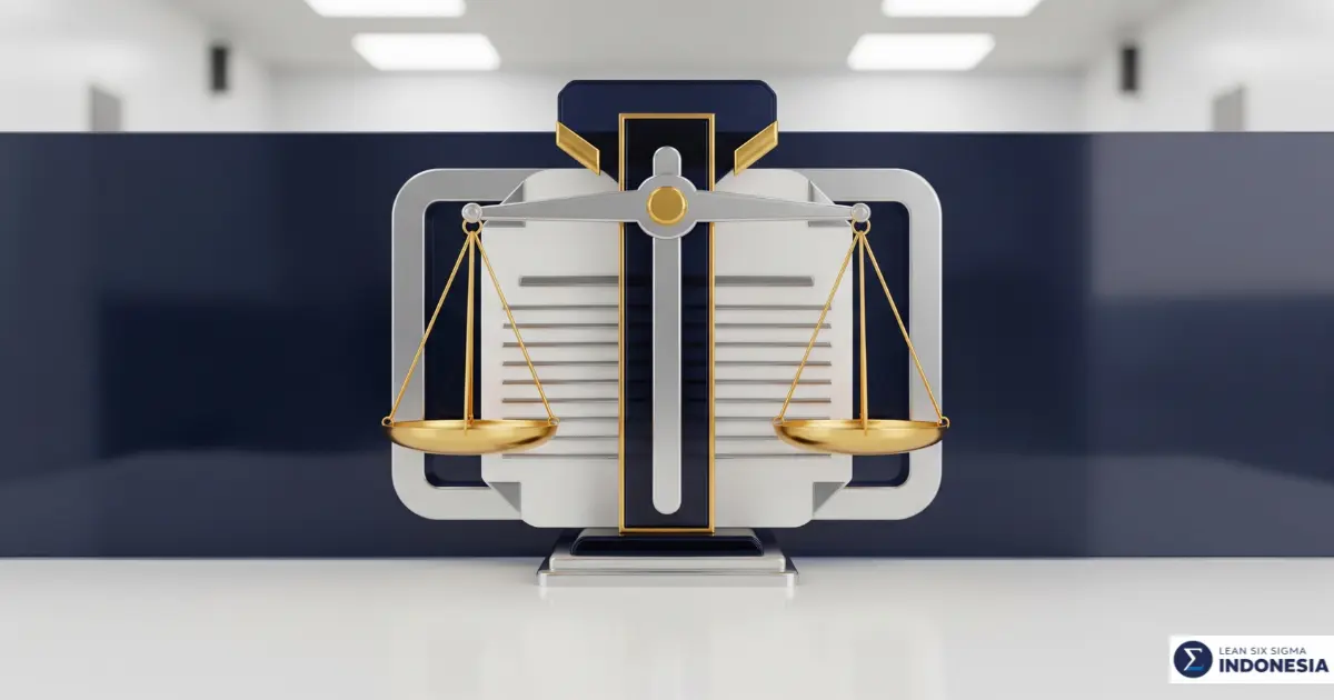 Syarat dan ketentuan penggunaan layanan Lean Six Sigma Indonesia dan framework legal